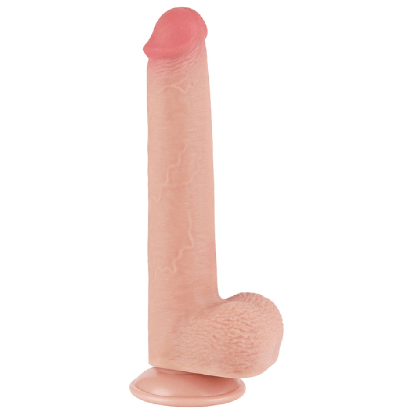 9'' Sliding Skin Dual Layer Dong (Flesh)