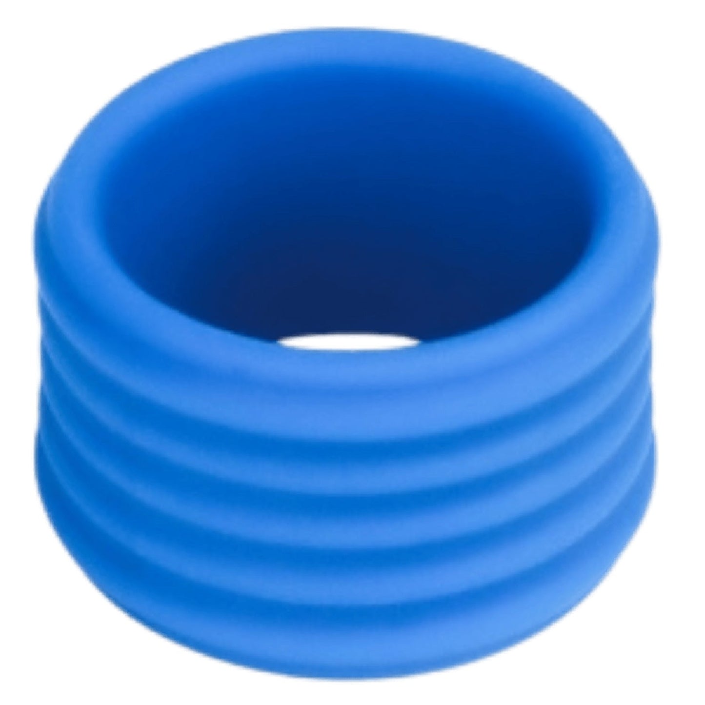 Deep Rib Grip Ring (Blue)