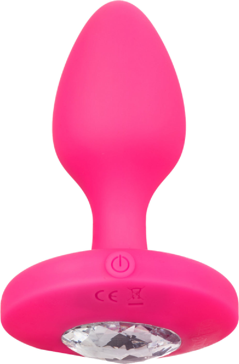 Cheeky Gems Medium Rechargeable Vibrating Probe (Pink)
