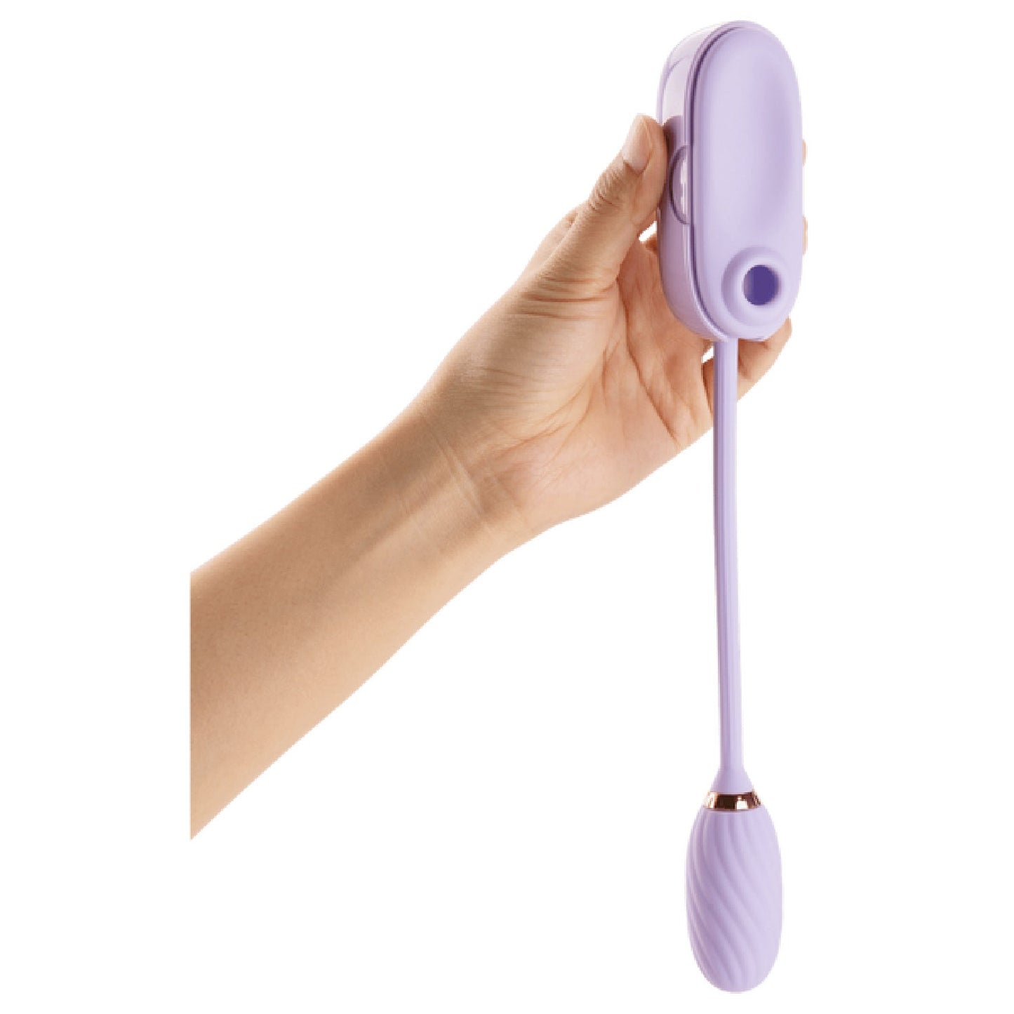 LOUIS - Suction and Vibrating Massager (Pink)