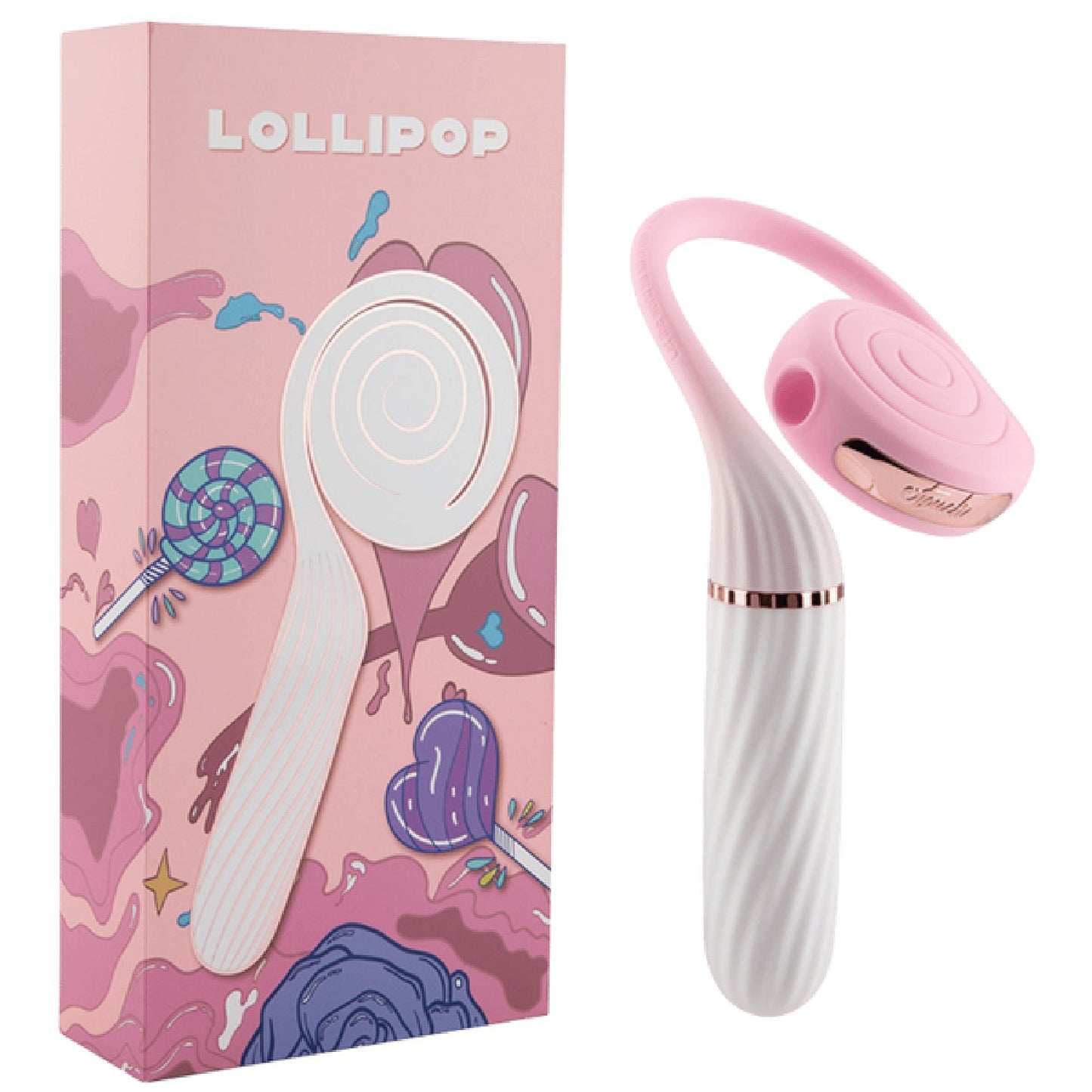 LOLLIPOP - Intelligent Suction and Pulsing Massager (Purple)