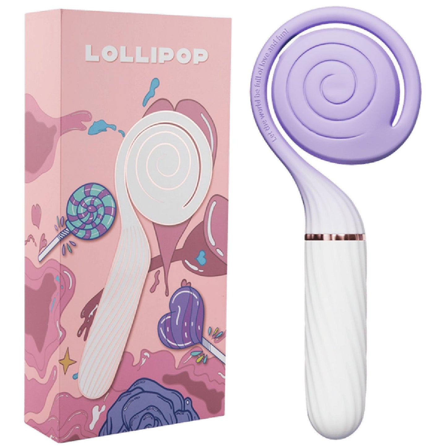 LOLLIPOP - Intelligent Suction and Pulsing Massager (Purple)