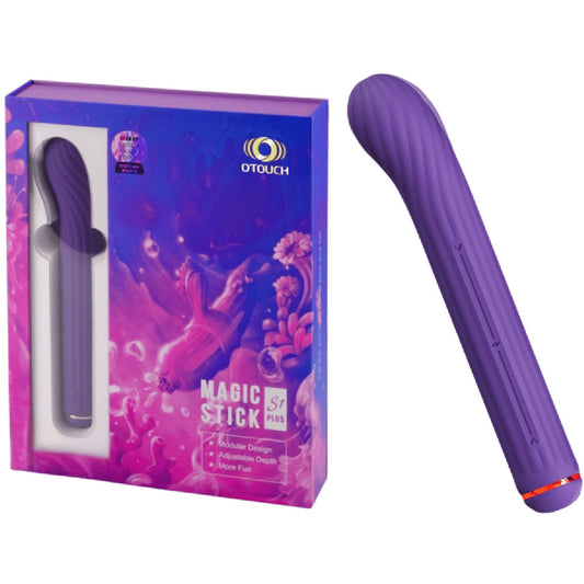 THE MAGIC STICK S1 Plus - Rechargeable Vibrator (Purple)
