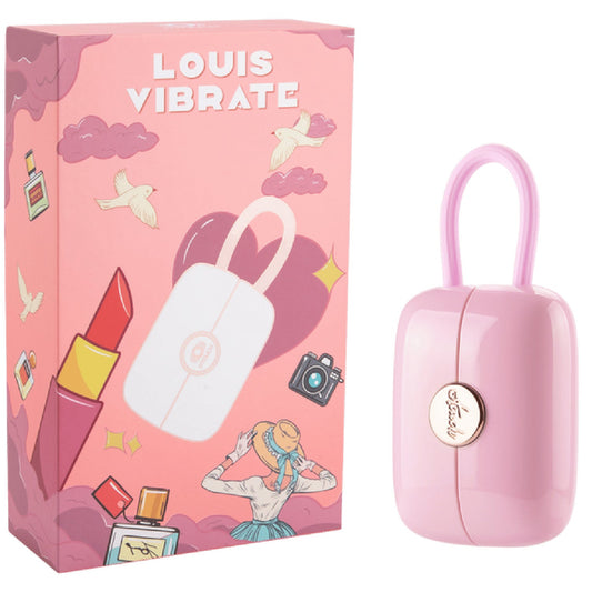 LOUIS - Suction and Vibrating Massager (Pink)