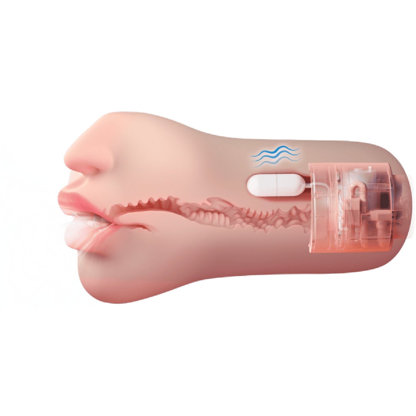 Suction Kiss - Sucking and Vibrating Mouth (Flesh)