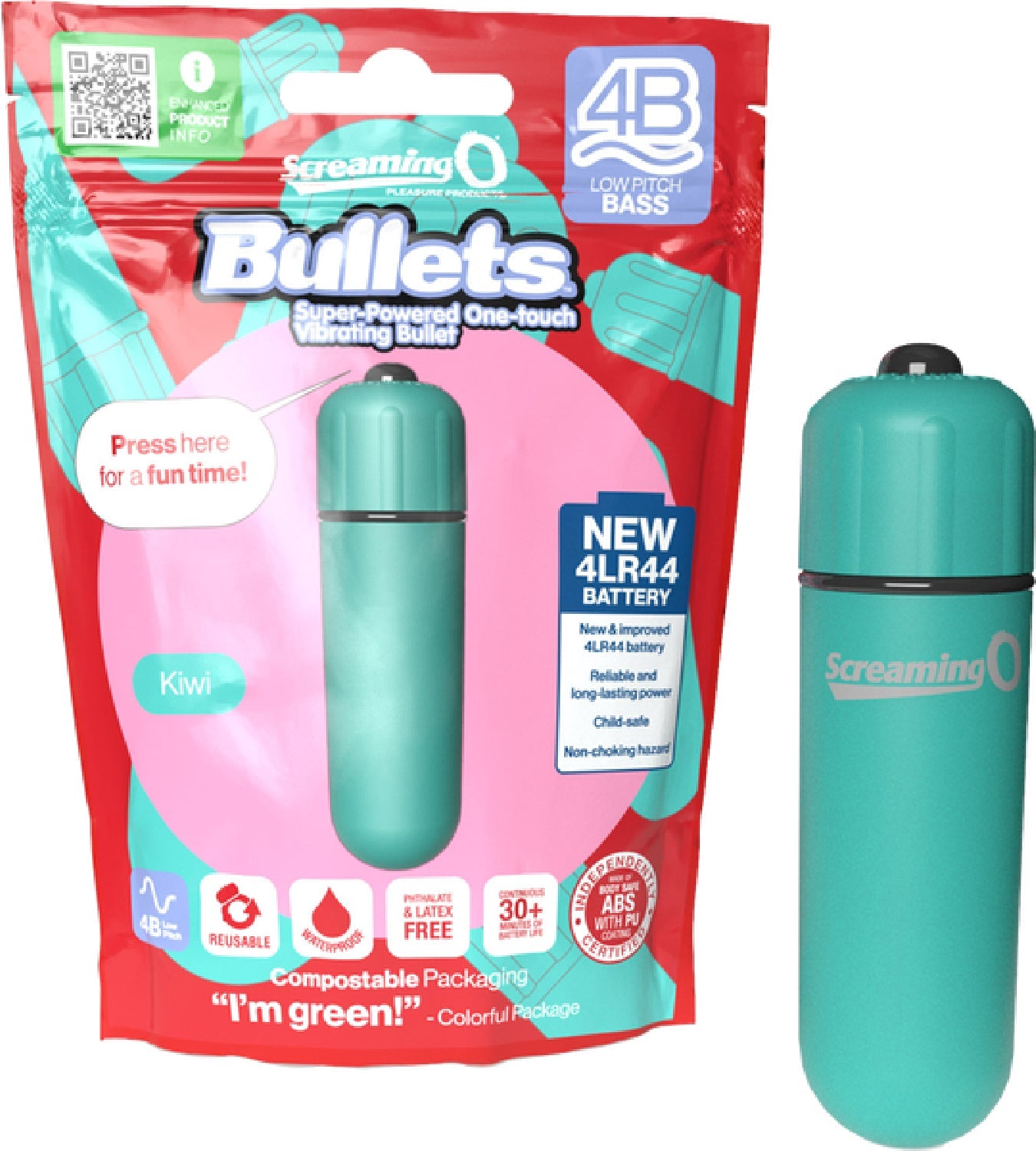 Bullets 4B Low Pitch Bass (Blueberry)