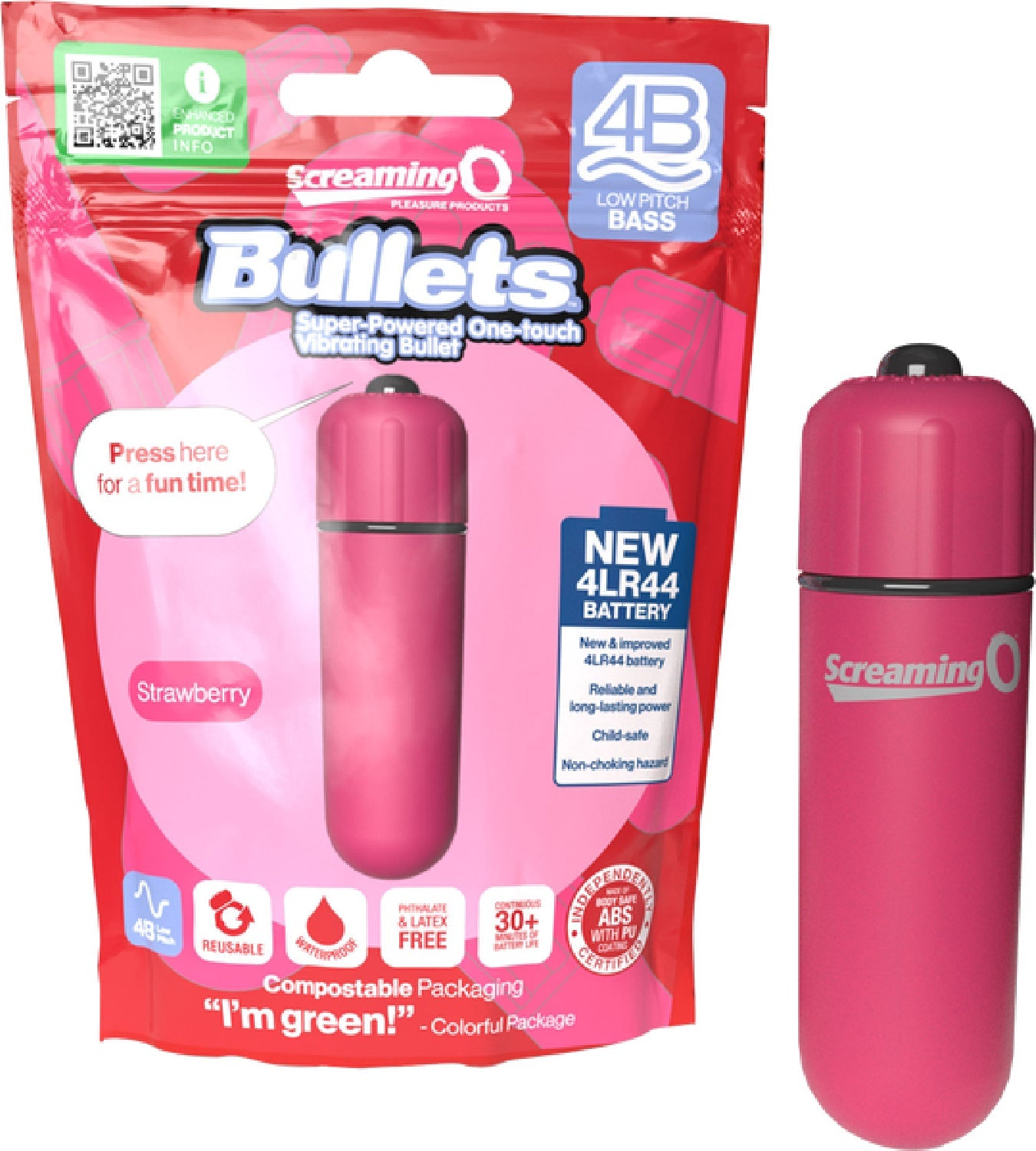 Bullets 4B Low Pitch Bass (Blueberry)