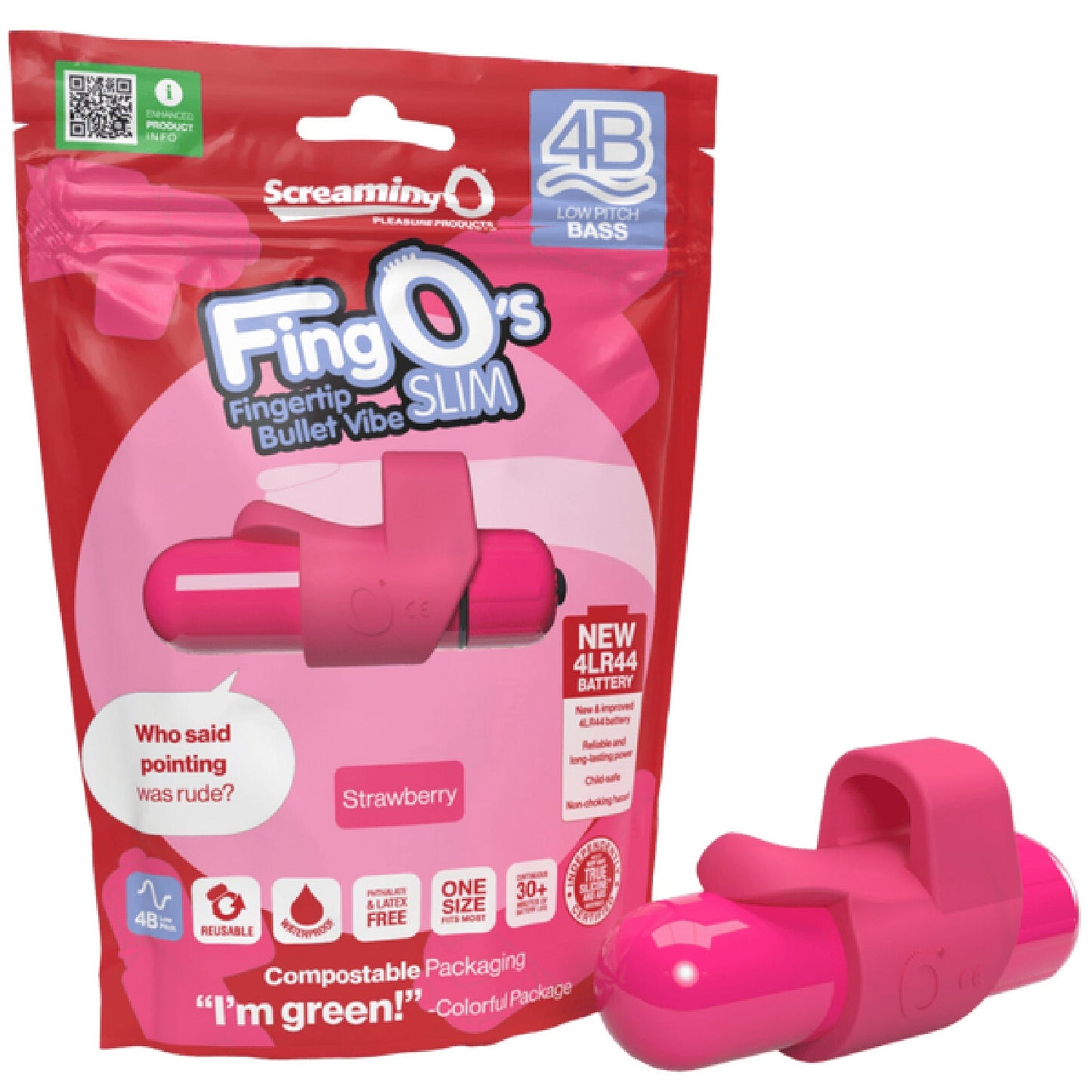 FingO's Slim 4B Low Pitch Bass (Blueberry)