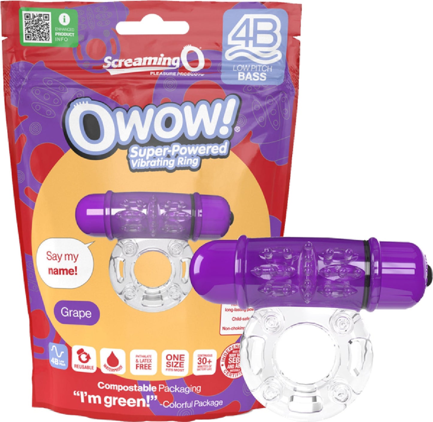 Owow 4B Low Pitch Bass (Blueberry)