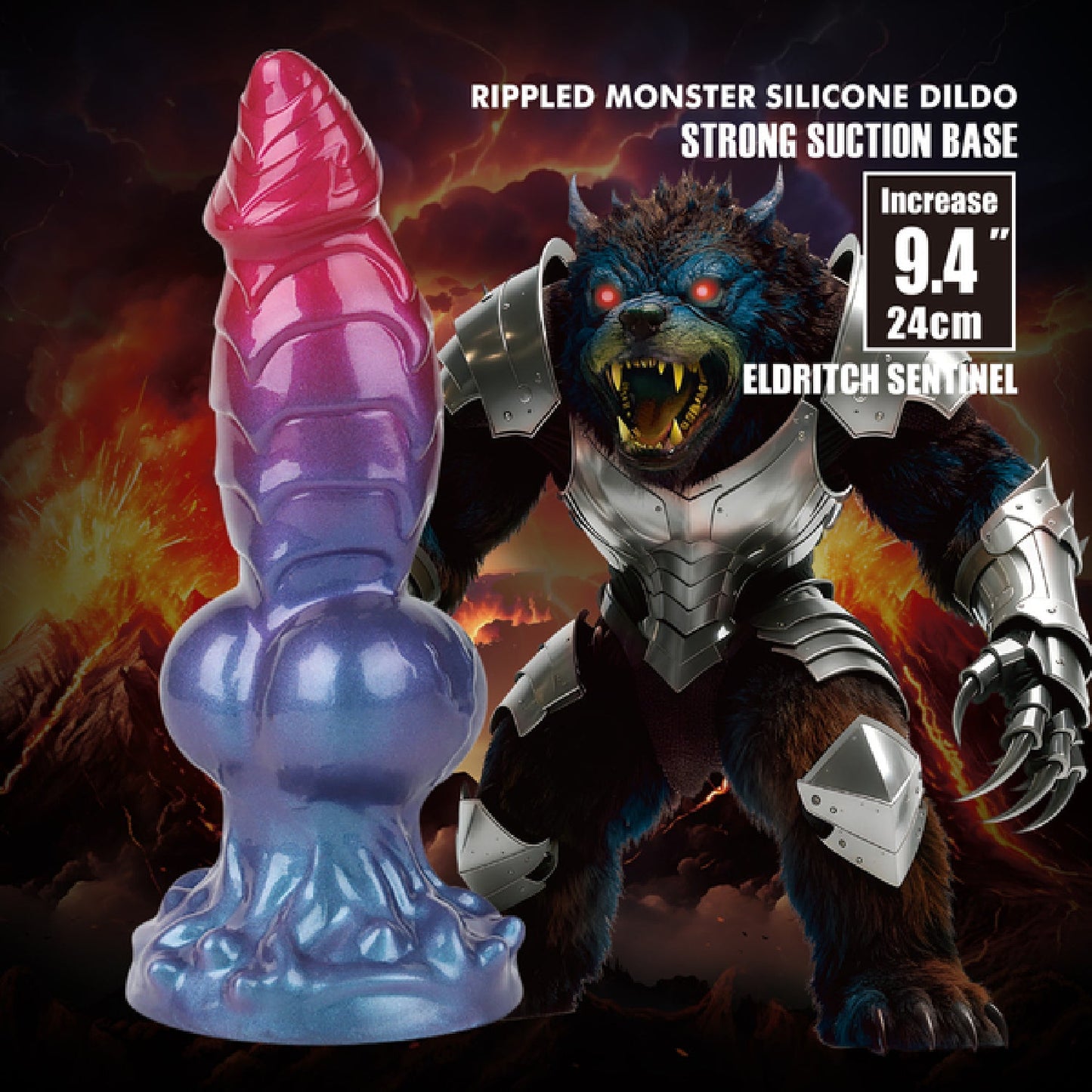 Eldritch Sentinal 9.4" (Pink/Purple)