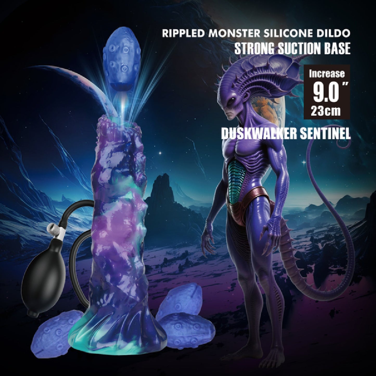 Duskwalker Sentinel 9" (Purple/Blue)