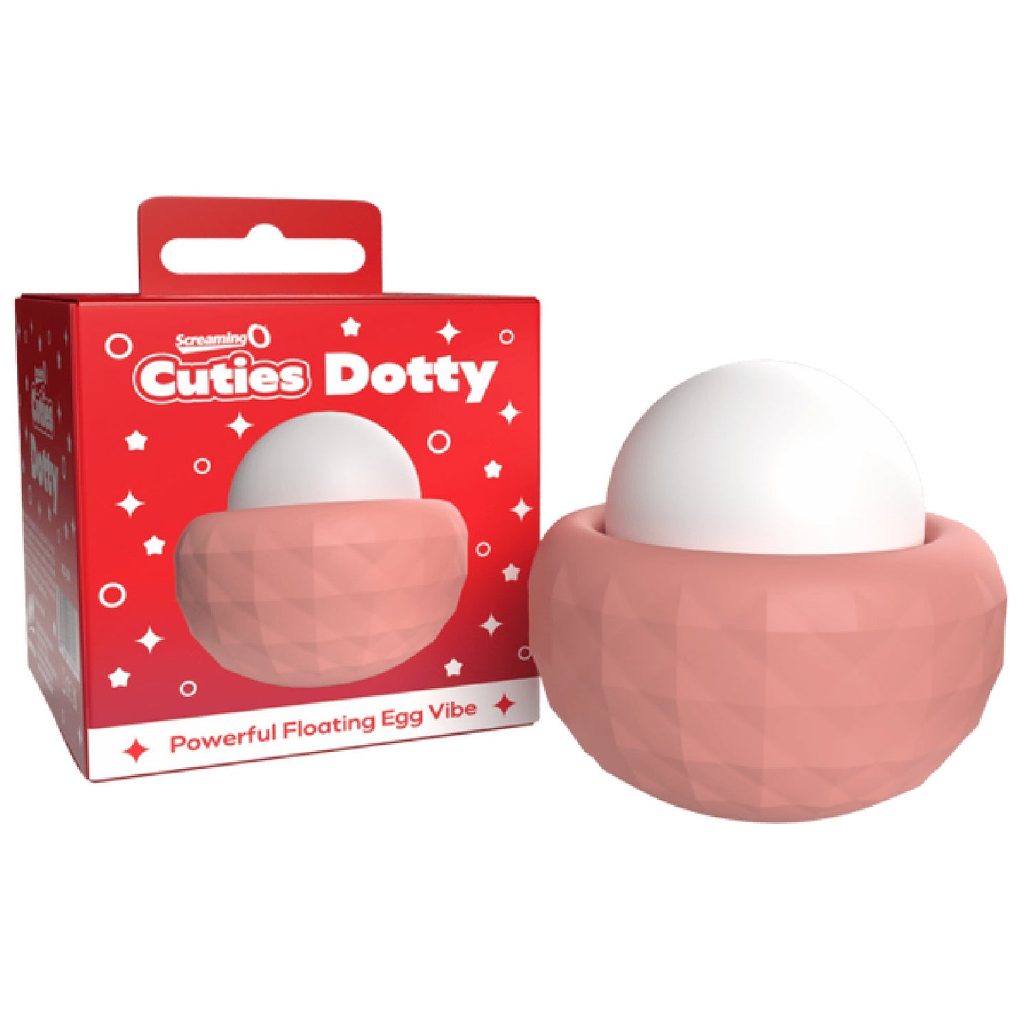 Cuties - Dotty Rechargeable Floating Egg Vibe (Dusty Rose)