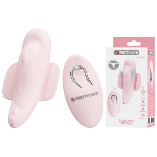 Remote Panty Massager -Fairy Boat (Pink)