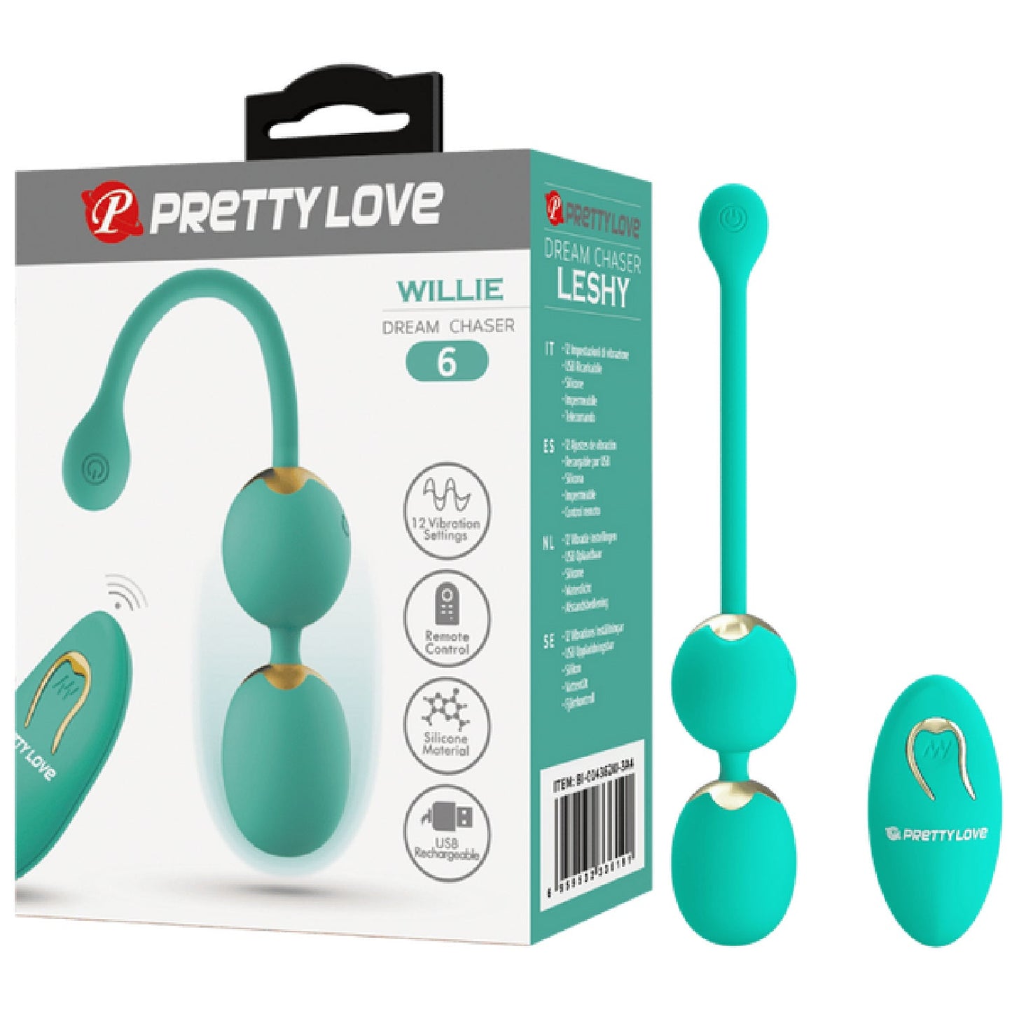 Rechargeable Willie (Seafoam)