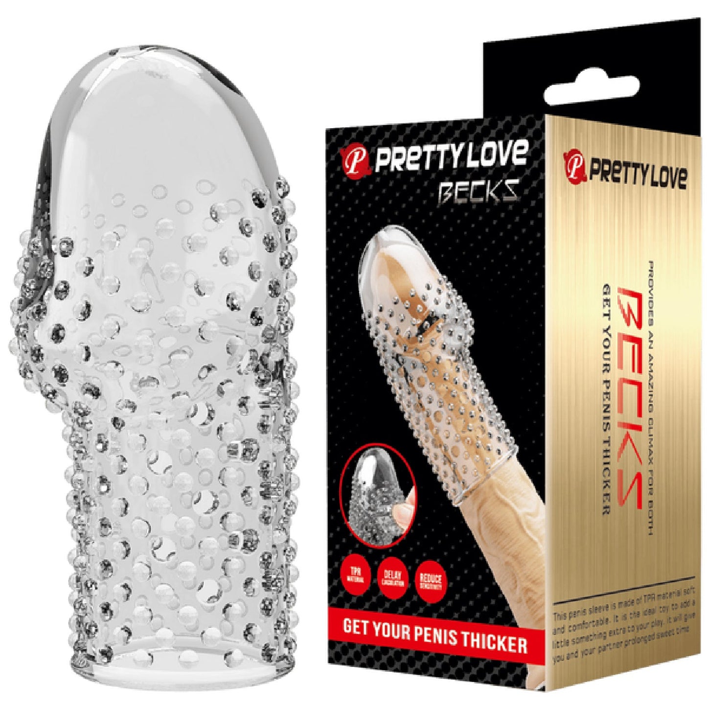 Penis Sleeve - Becks (Flesh)