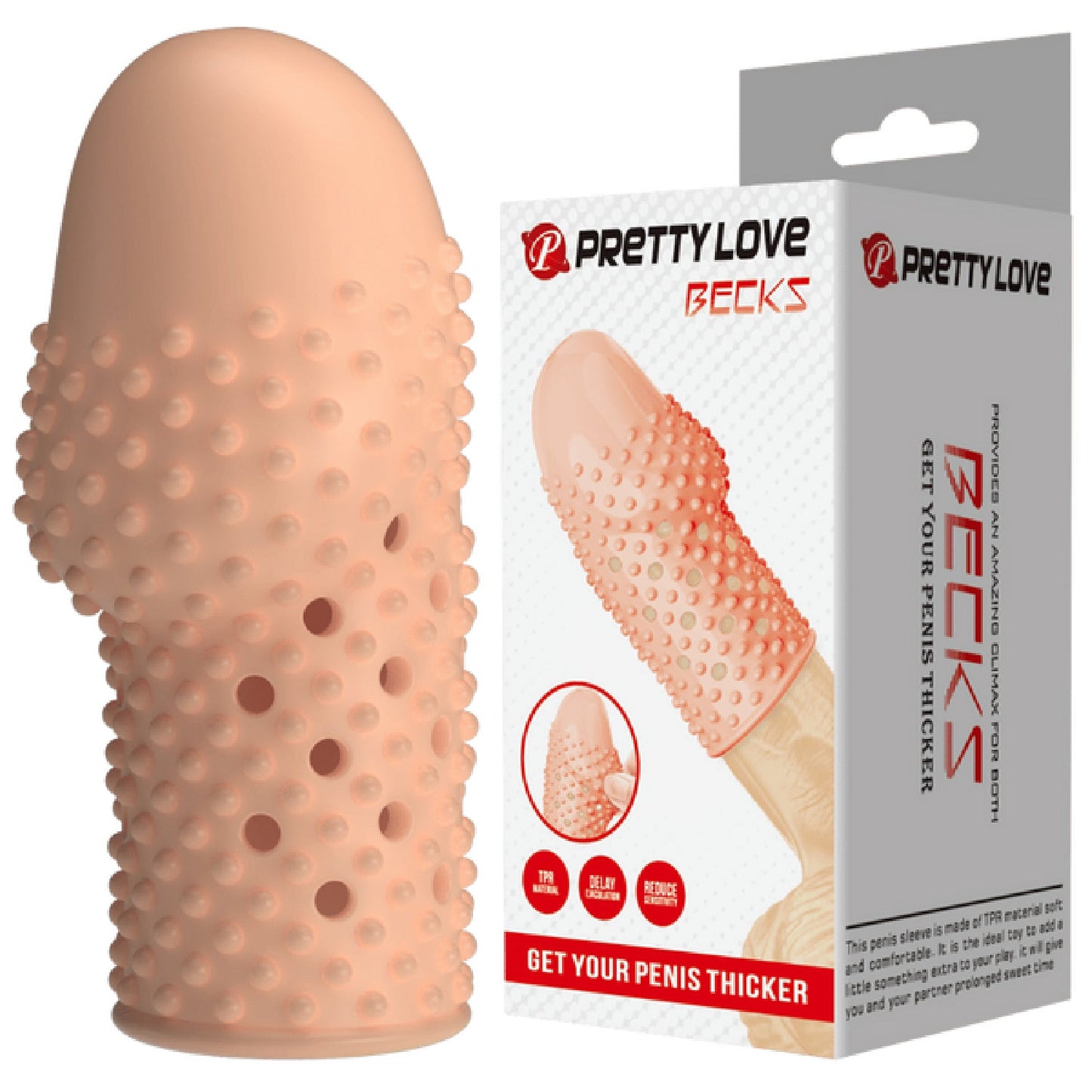 Penis Sleeve - Becks (Flesh)