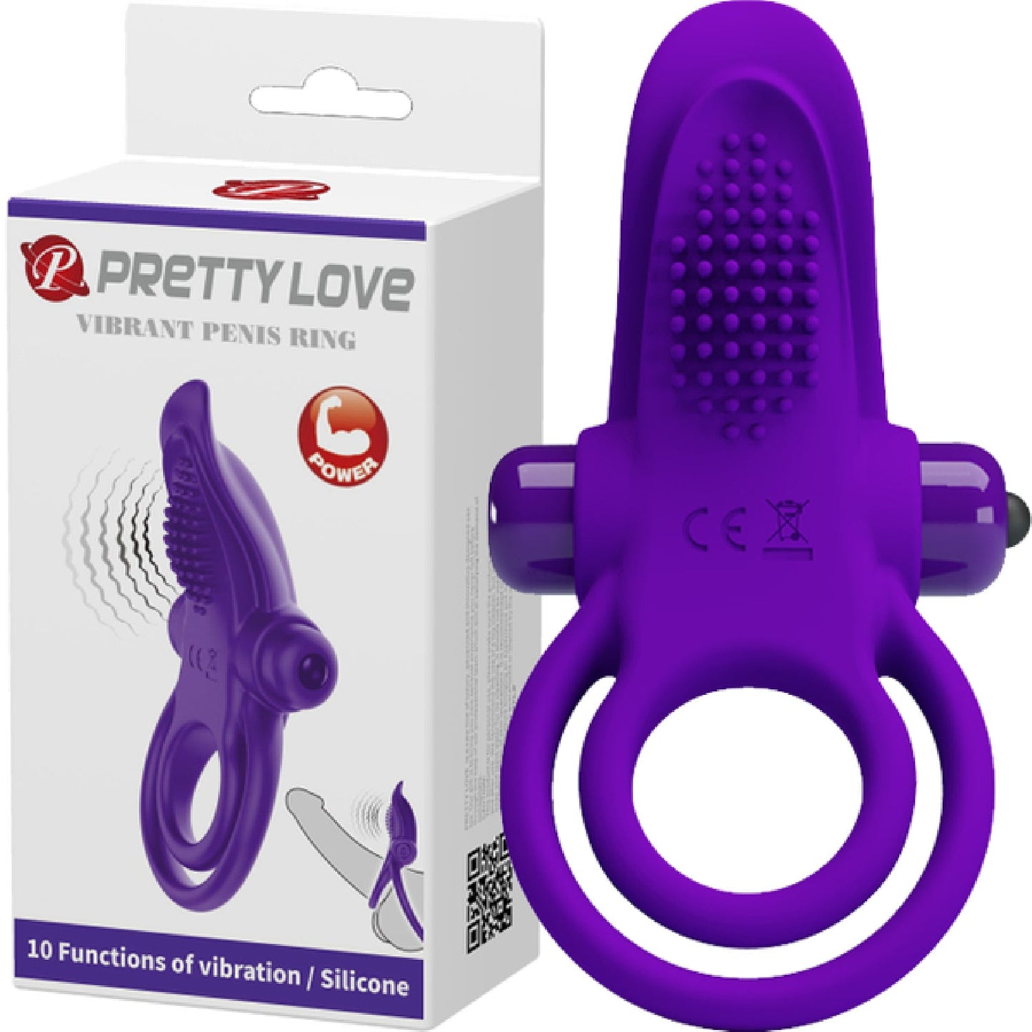 Vibrant Penis Ring (Black)