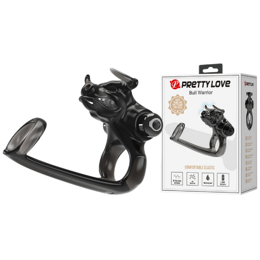Bull Warrior Cockring (Black)