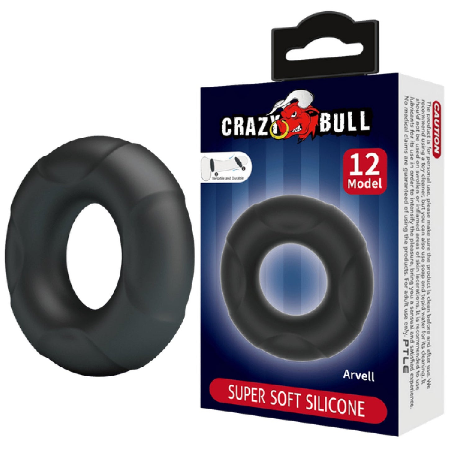 Super Soft Silicone Cockring - Arvell (No.12)