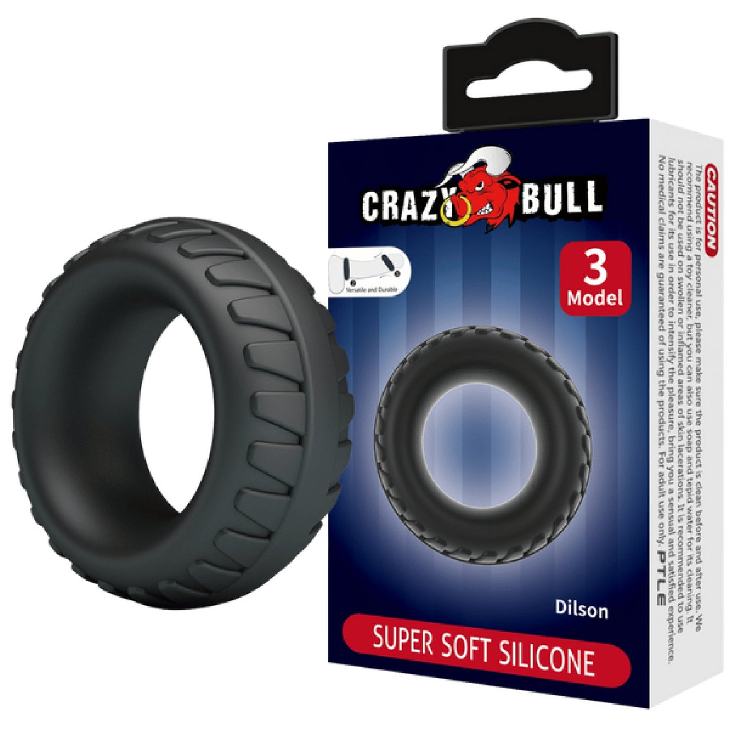 Super Soft Silicone Cockring - Dilson (No.3)