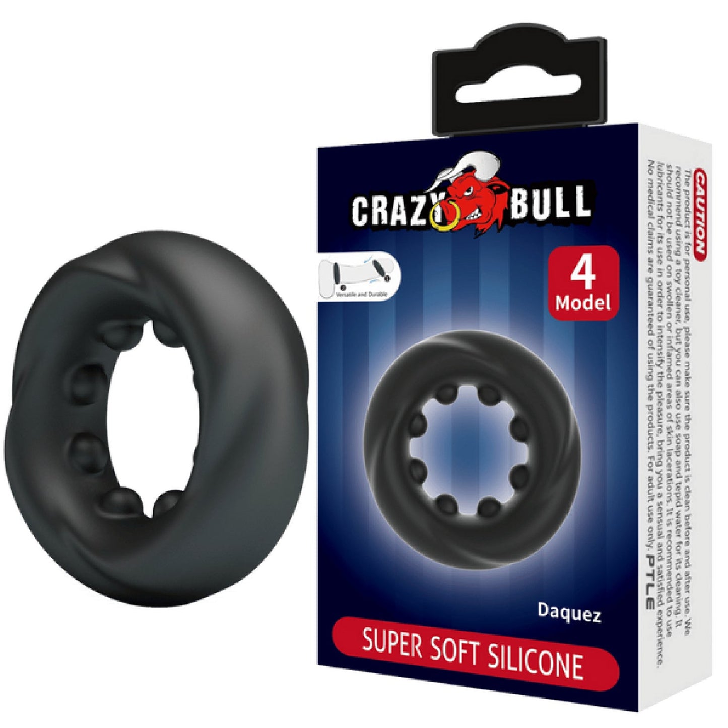 Super Soft Silicone Cockring - Daquez (No.4)