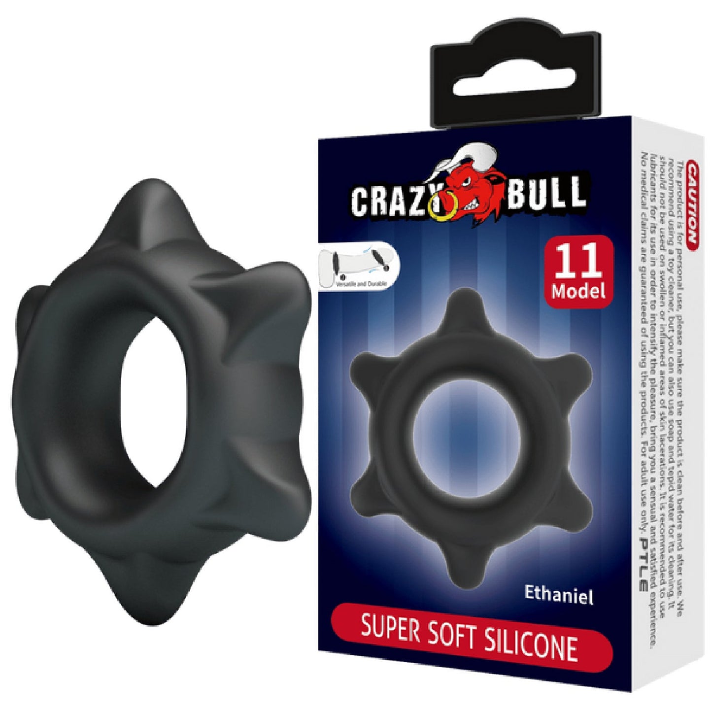 Super Soft Silicone Cockring - Ethaniel (No.11)