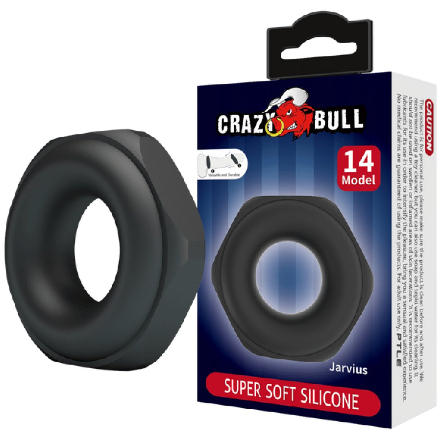 Super Soft Silicone Cockring - Jarvius (No.14)