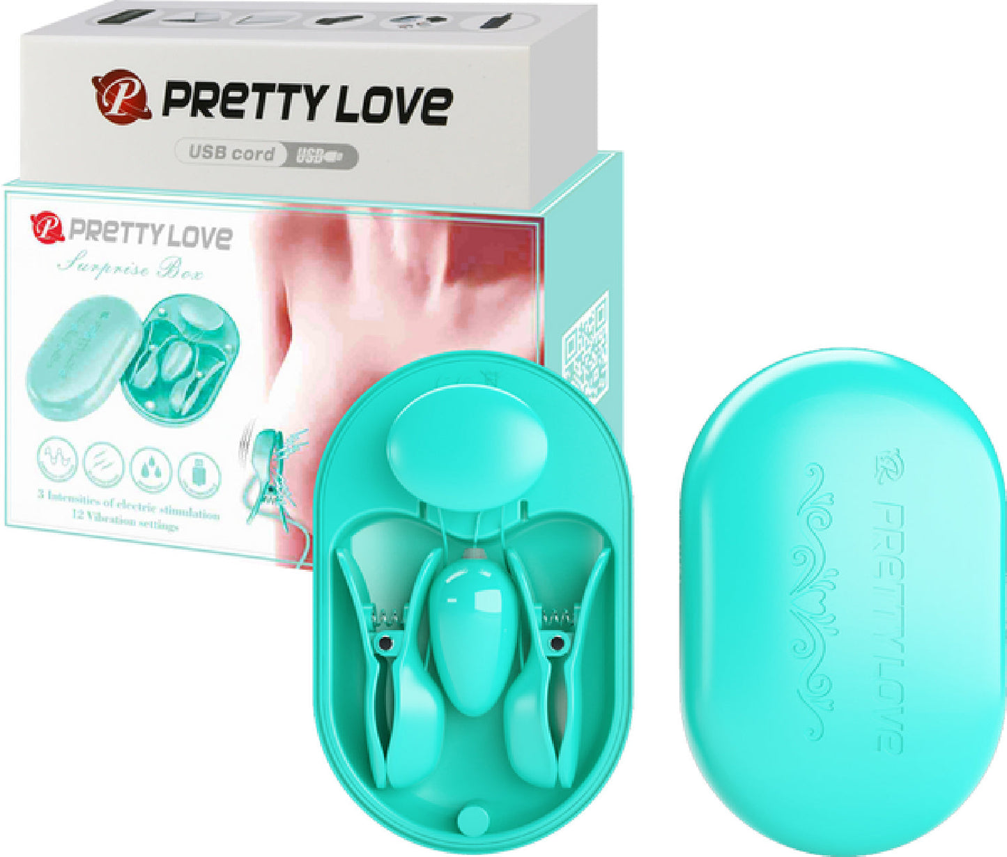 Surprise Box - Nipple Clamps (Pink)
