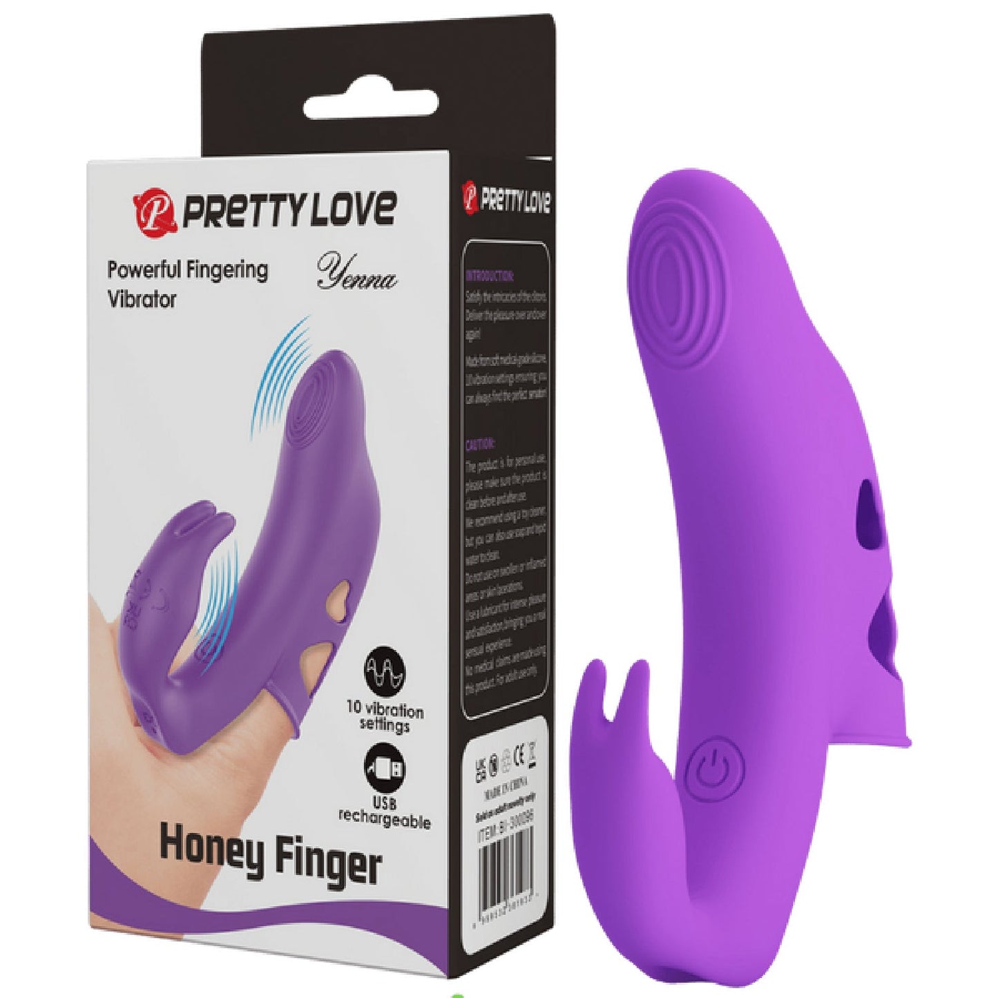 Honey Finger - Rechargeable Yenna (Purple)