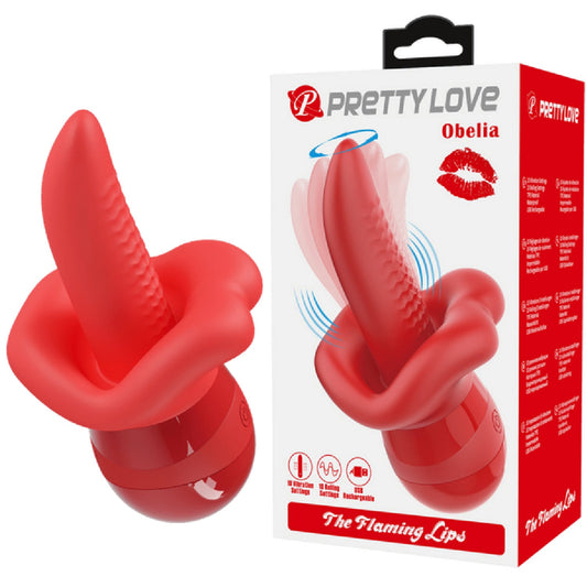 Flaming Rollings Lips - Obelia (Red)