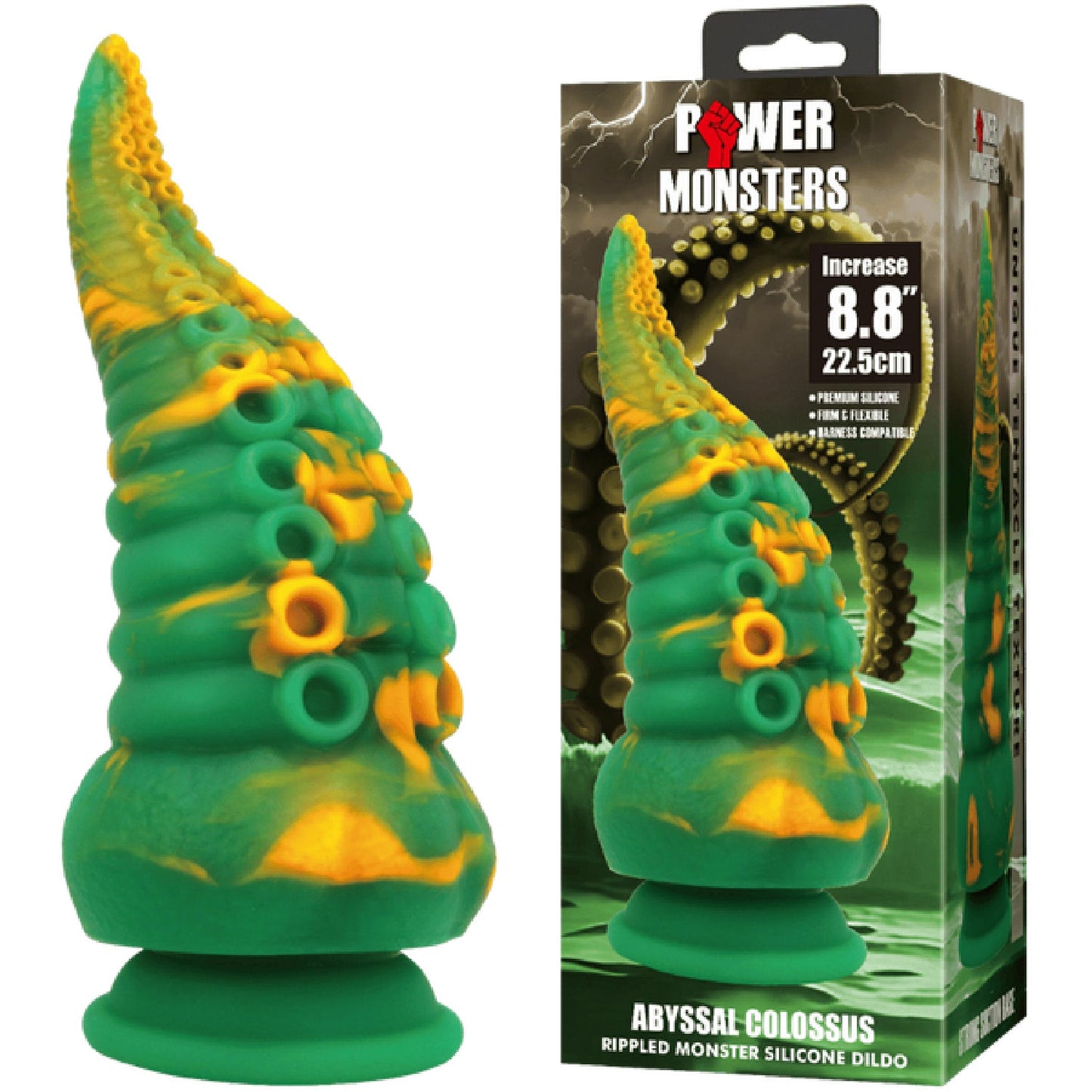 Abyssal Colossus 8.8" (Green/Yellow)