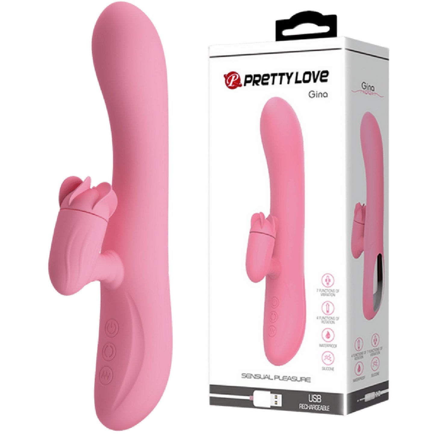 Rechargeable Gina (Pink)
