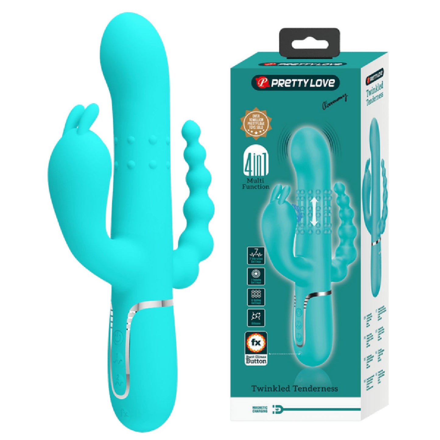Cammy - 4in1 Multi-function Vibrator (Pink)