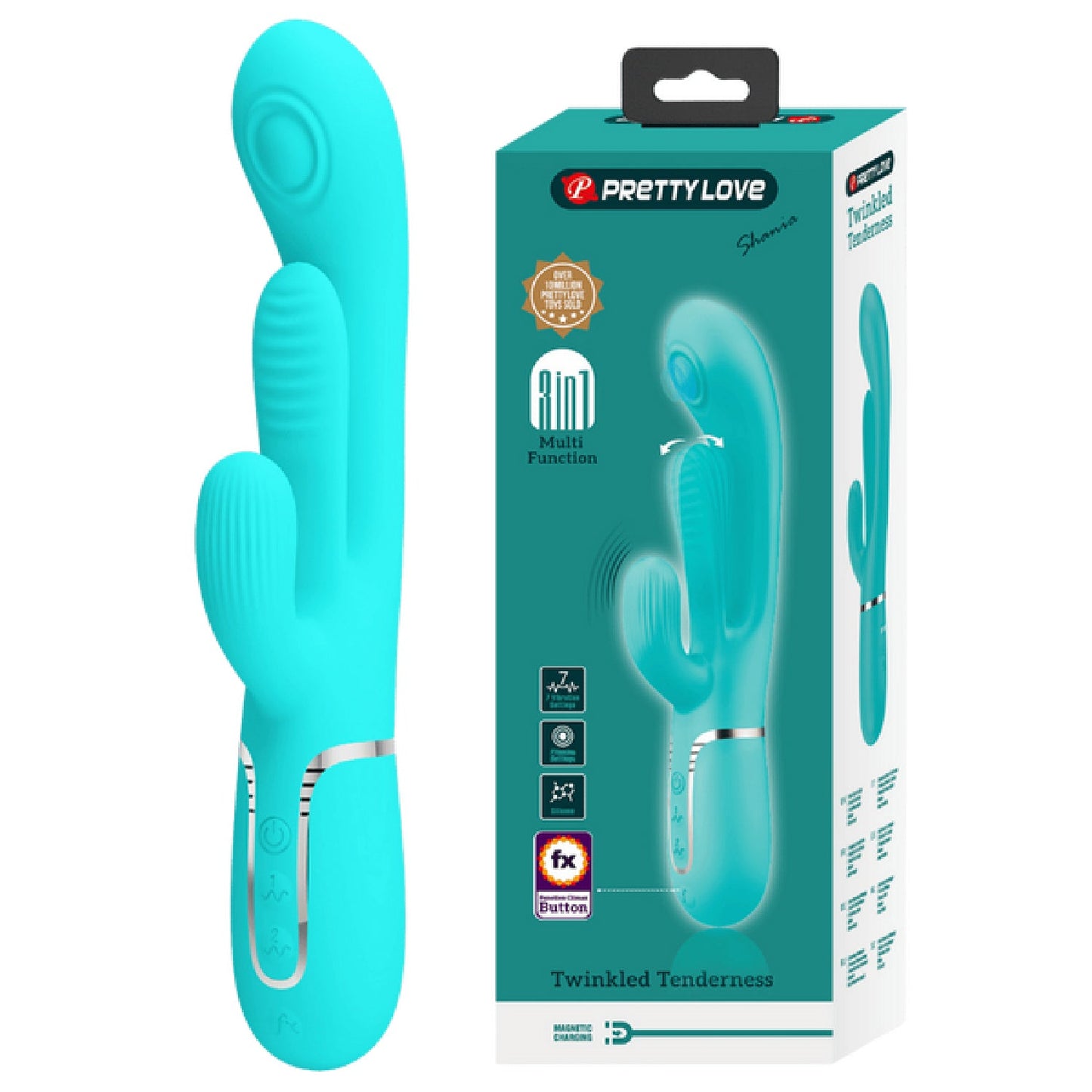 Shania - 4in1 Multi-function Vibrator (Pink)