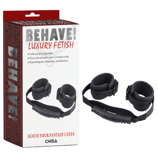 Ignite Your Fantasy Cuffs (Black)