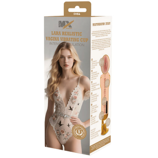 Lara Realistic Vagina Vibrating Cup
