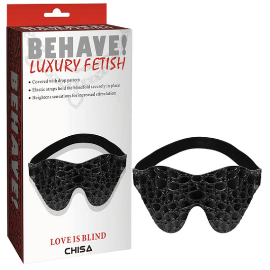 LOVE IS BLIND (Drop Pattern) (Black)
