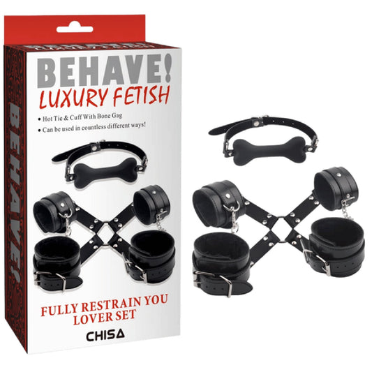 Fully Restrain You Lover Set (Black)