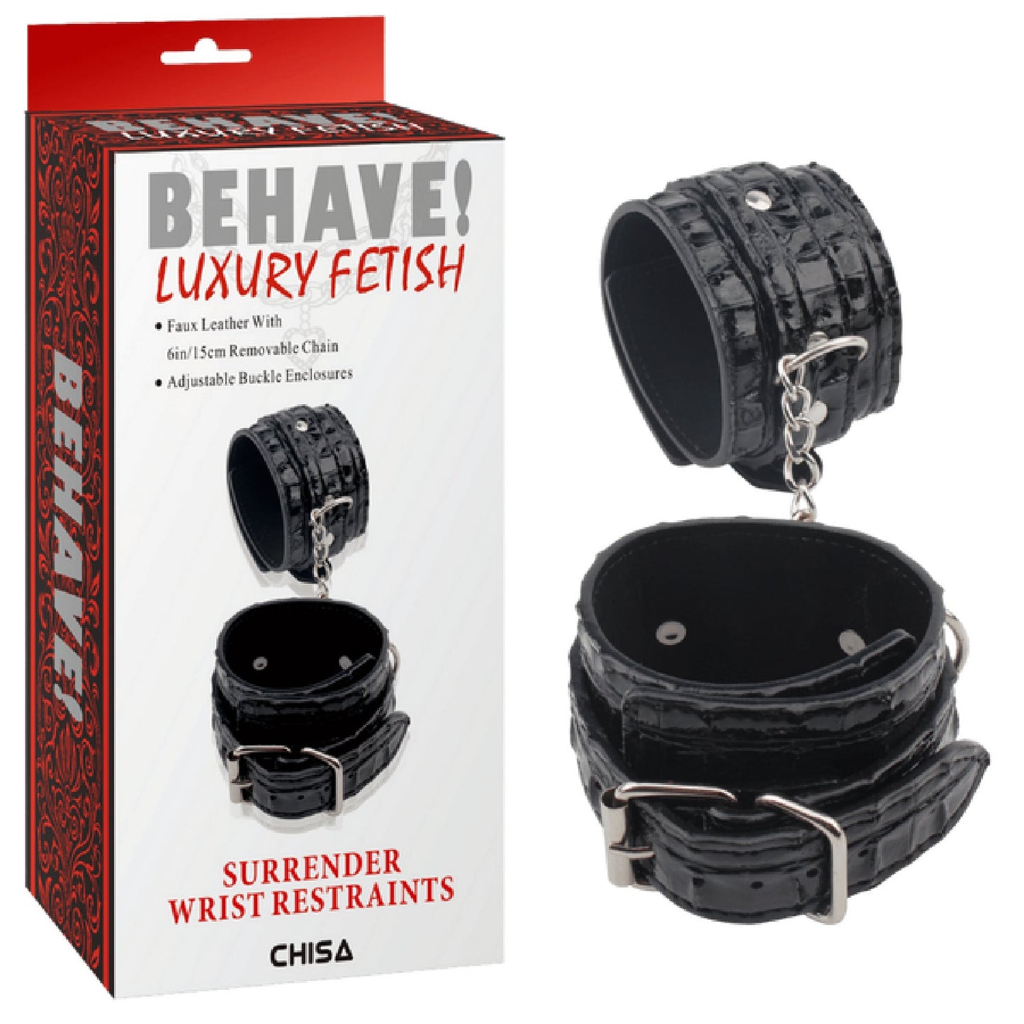 Surrender Wrist Restraints (Black)