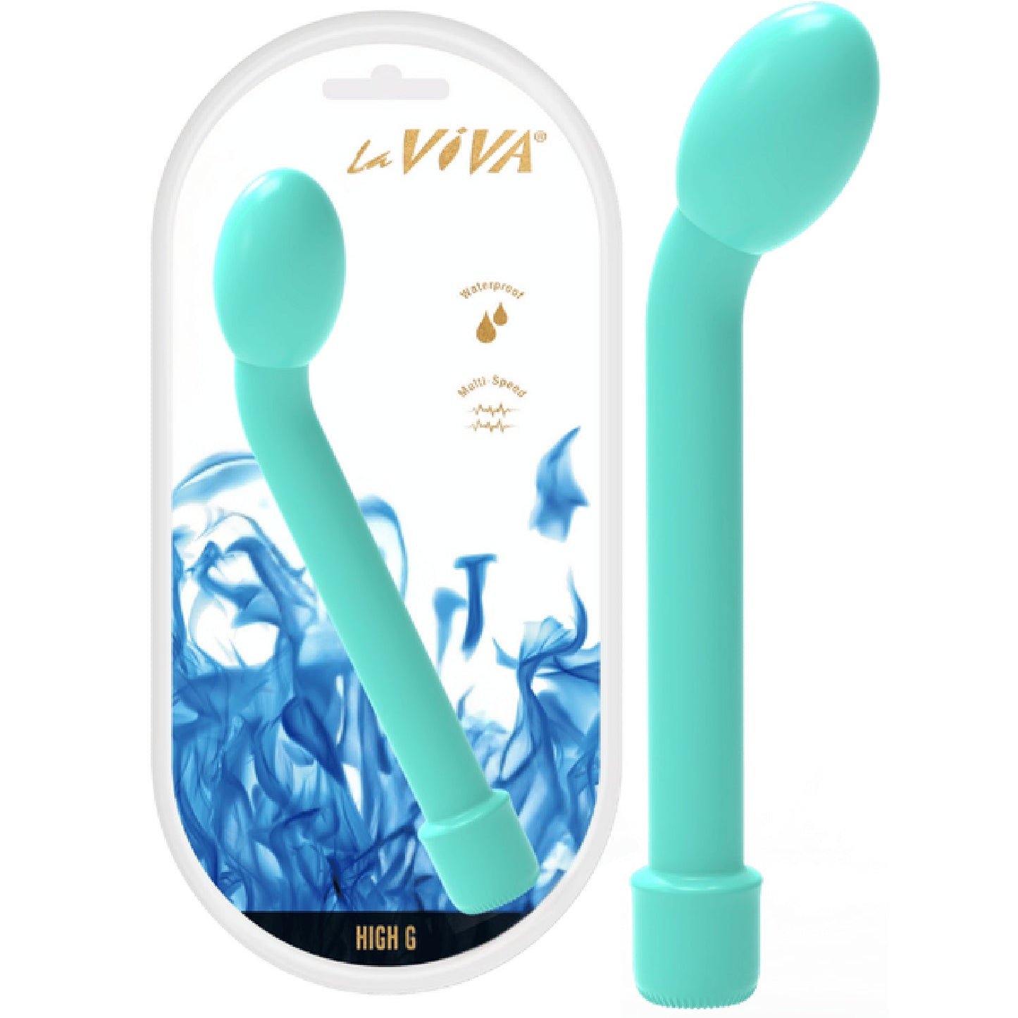High G - G-Spot Vibrator (Teal)
