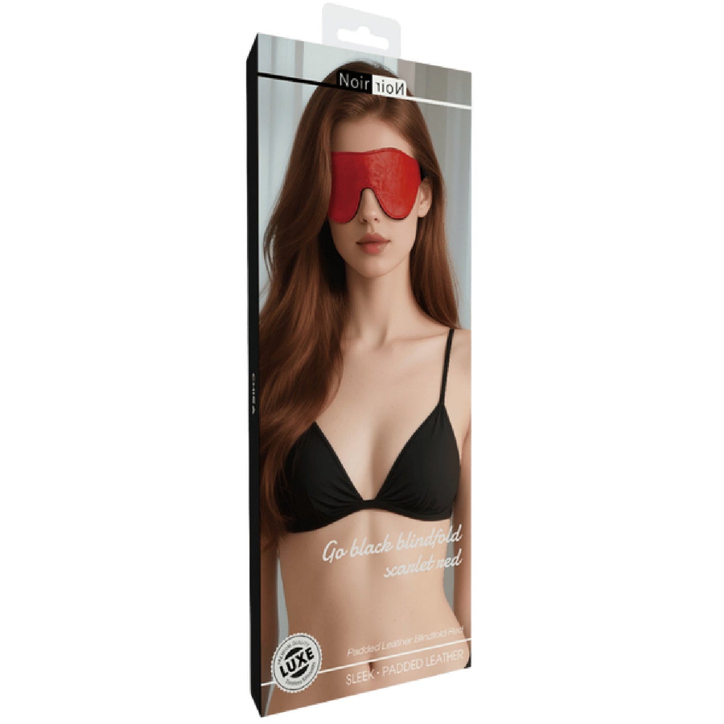 Go Black Blindfold (Burgundy)