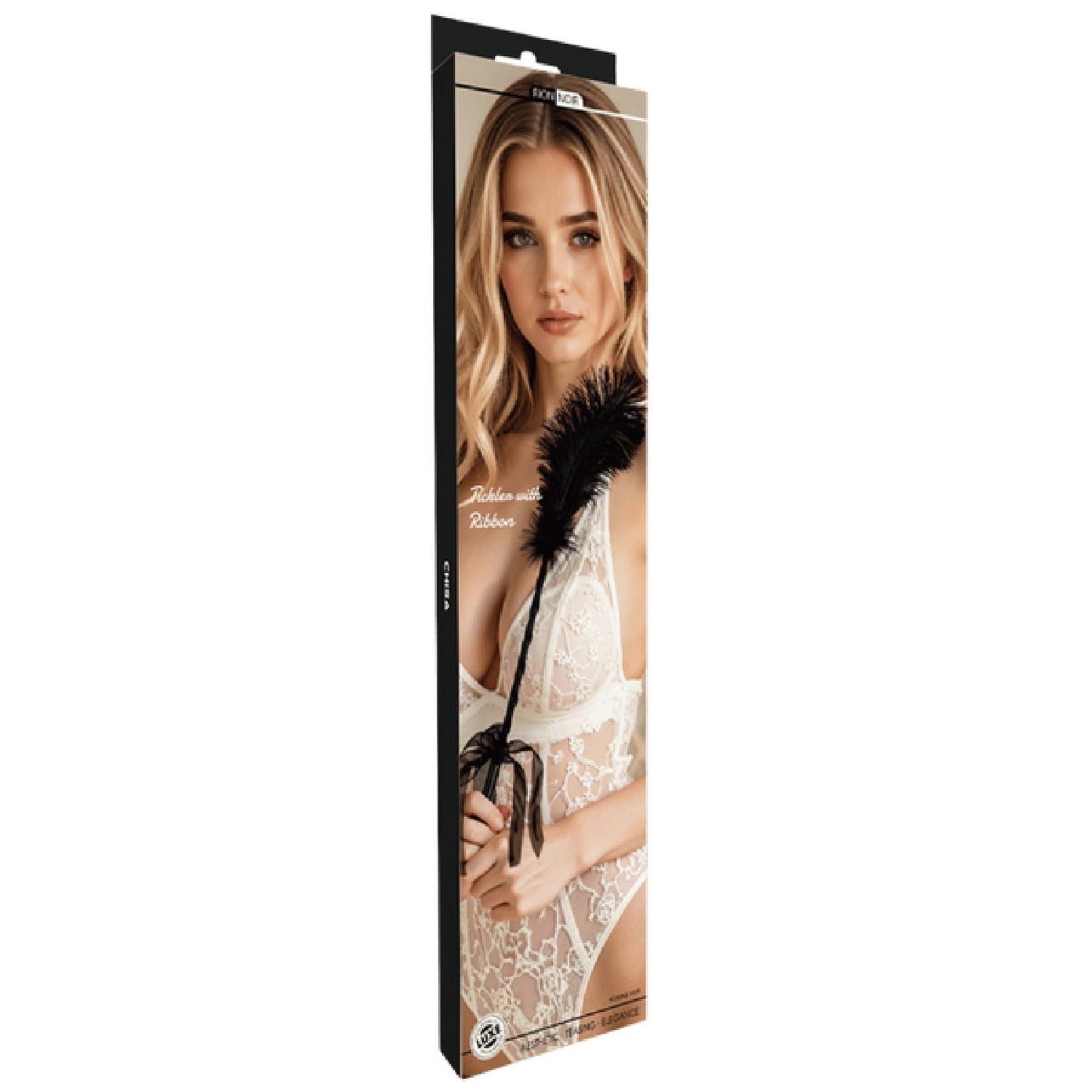 Tickler with Ribbon (Black)