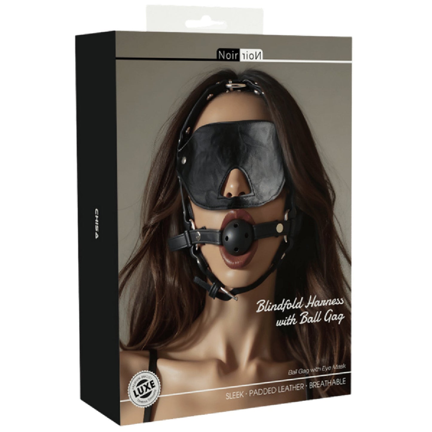 Blindfold Harness with Ball Gag