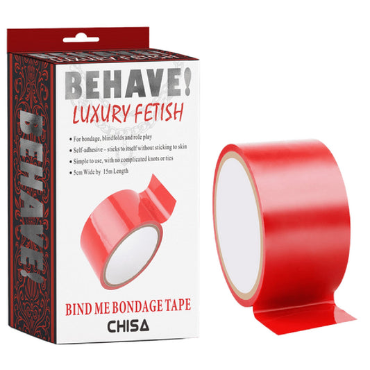 Bind Me Bondage Tape (Red)