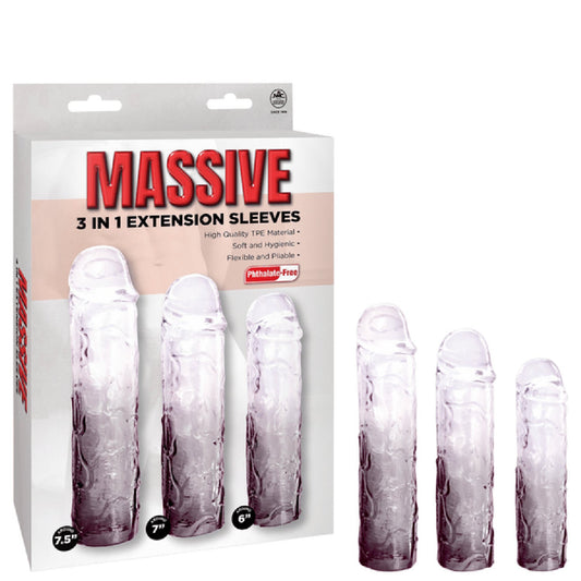 3 in 1 Extension Sleeve (Smoke)