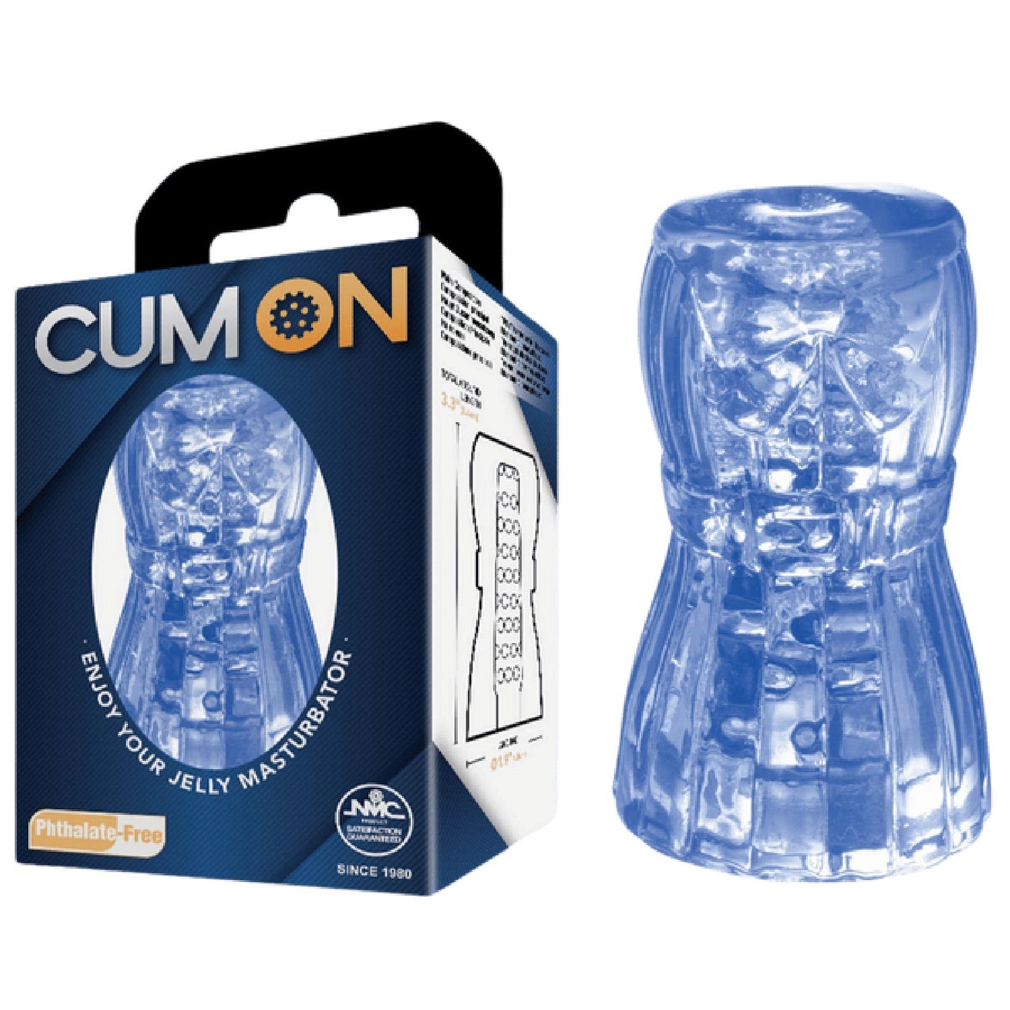Pocket Jelly Masturbator 3.3" (Blue)
