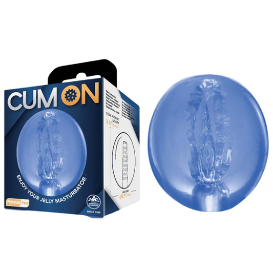 Pocket Jelly Masturbator 3.5" (Blue)