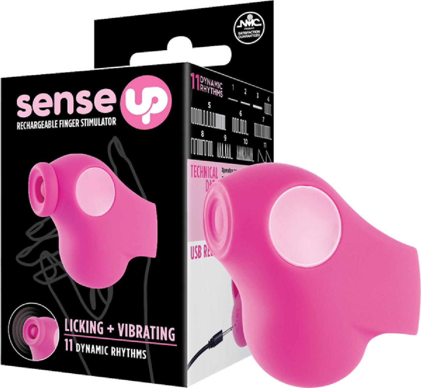 Rechargeable Finger Stimulator (Pink)