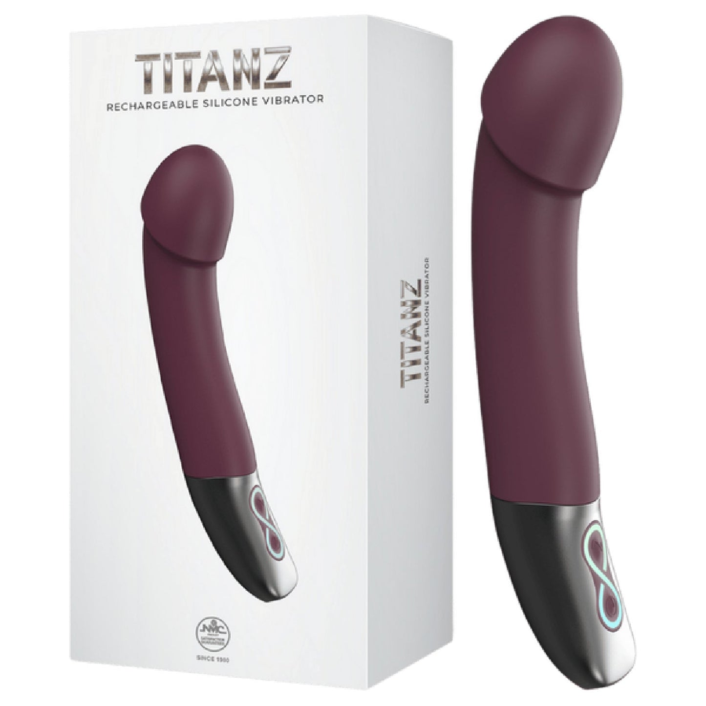 Rechargeable Silicone Vibrator (White)
