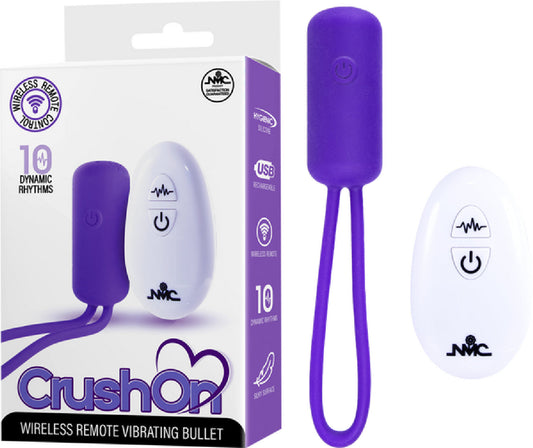 Wireless Remote Vibrating Bullet (Purple)